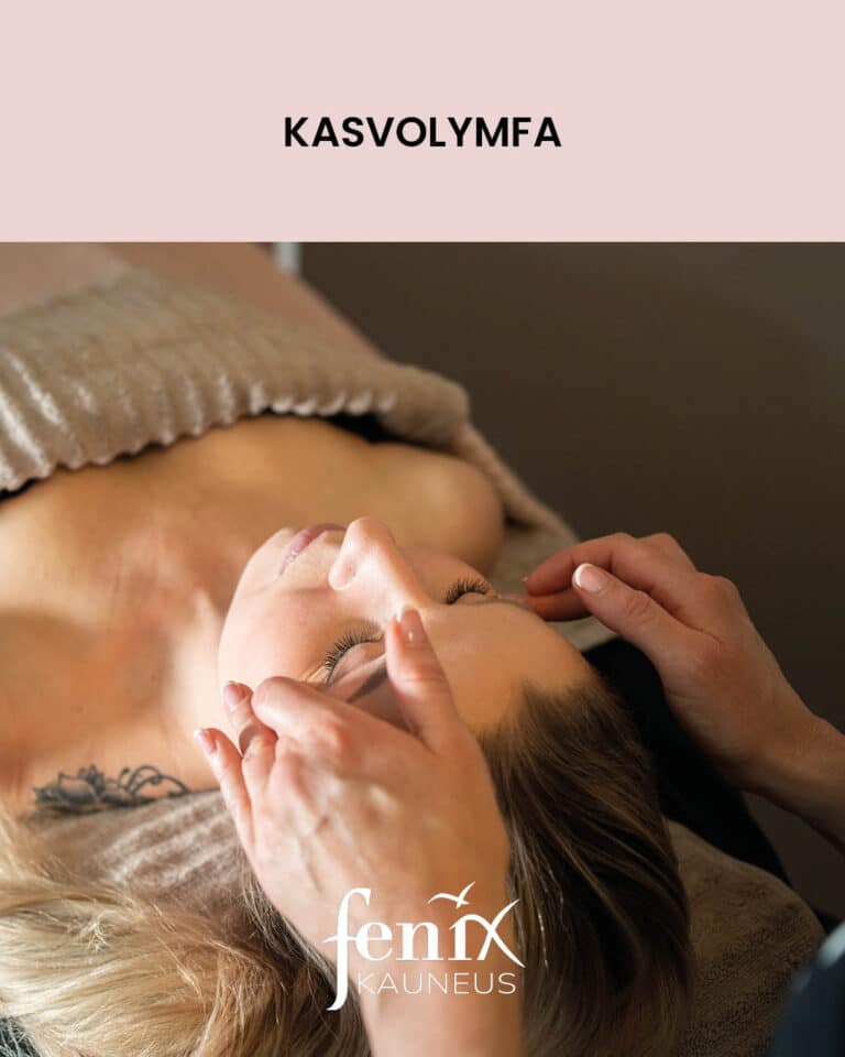Kasvolymfa naiselle.