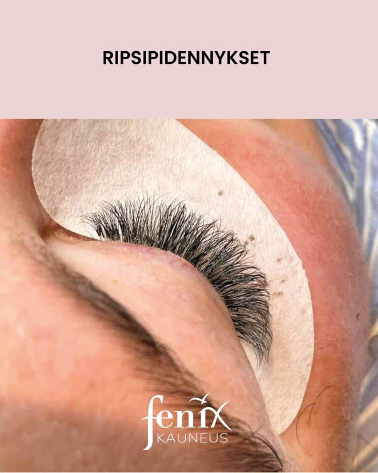 Volyymiripsienpidennys tehtyna pituuksilla 6-12 mm.