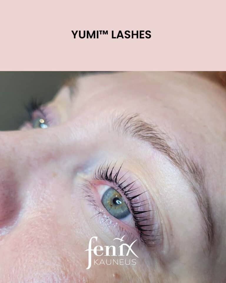 Yumilashes upea silmia korostava muutos jalkee hoidon.