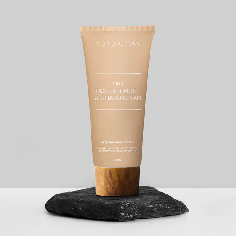 Nordic Tan asteittain itseruskettava voide.